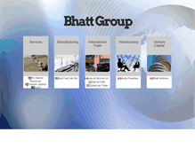 Tablet Screenshot of bhattholdings.com